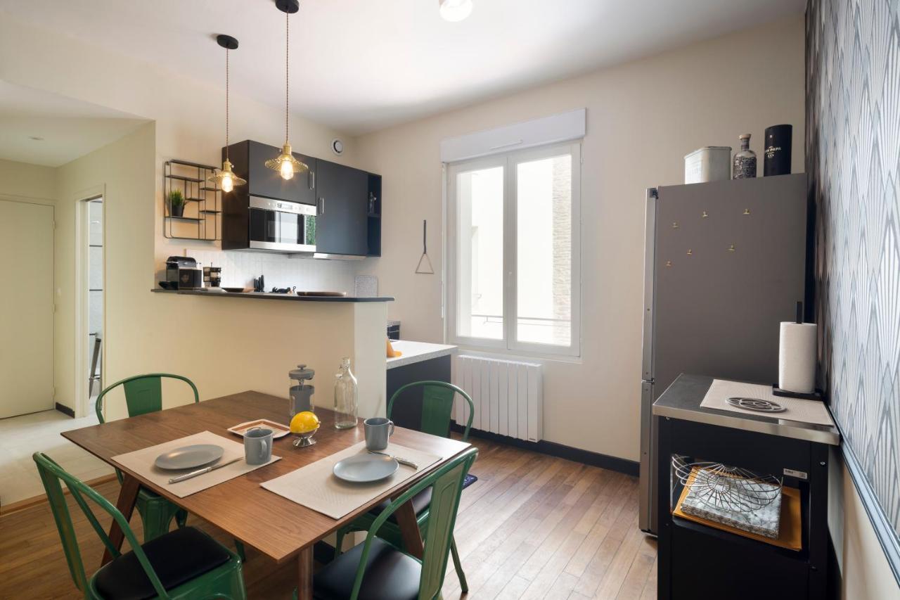 Le Brooklyn - Inspiration Us A Deux Pas Des Quais Apartment Rennes Exterior photo